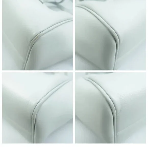 100% Authentic CELINE Blue Leather Satchel - Picture 6 of 12